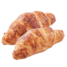 Ham-kaas croissant of kaas croissant